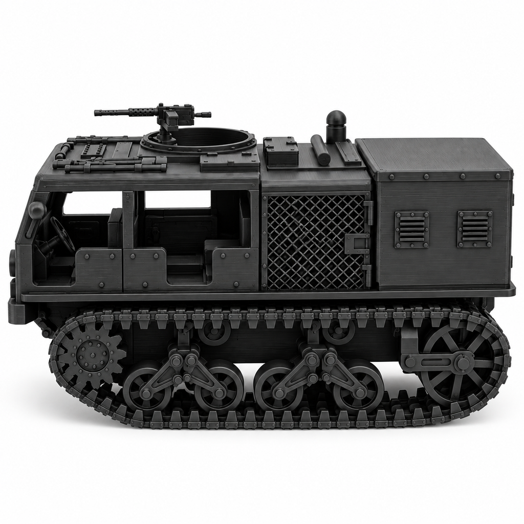 SSMODEL 1/72 1/144 WWII US M4 High Speed Tractor Artillery Resin Model TSS1081