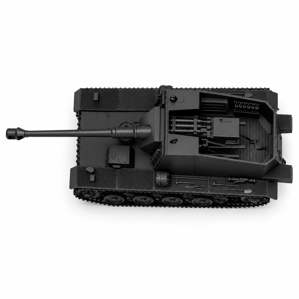 SSMODEL 1/72 1/144 Sturer Emil -12.8cm K L/61 Sfl. auf VK 30.01H MODEL TSS1357