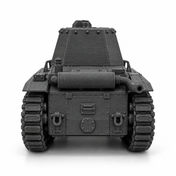 SSMODEL 1/72 1/144 10.5cm leFH18/3 Geschutzwagen B2 Tank Resin MODEL KIT TSS0738