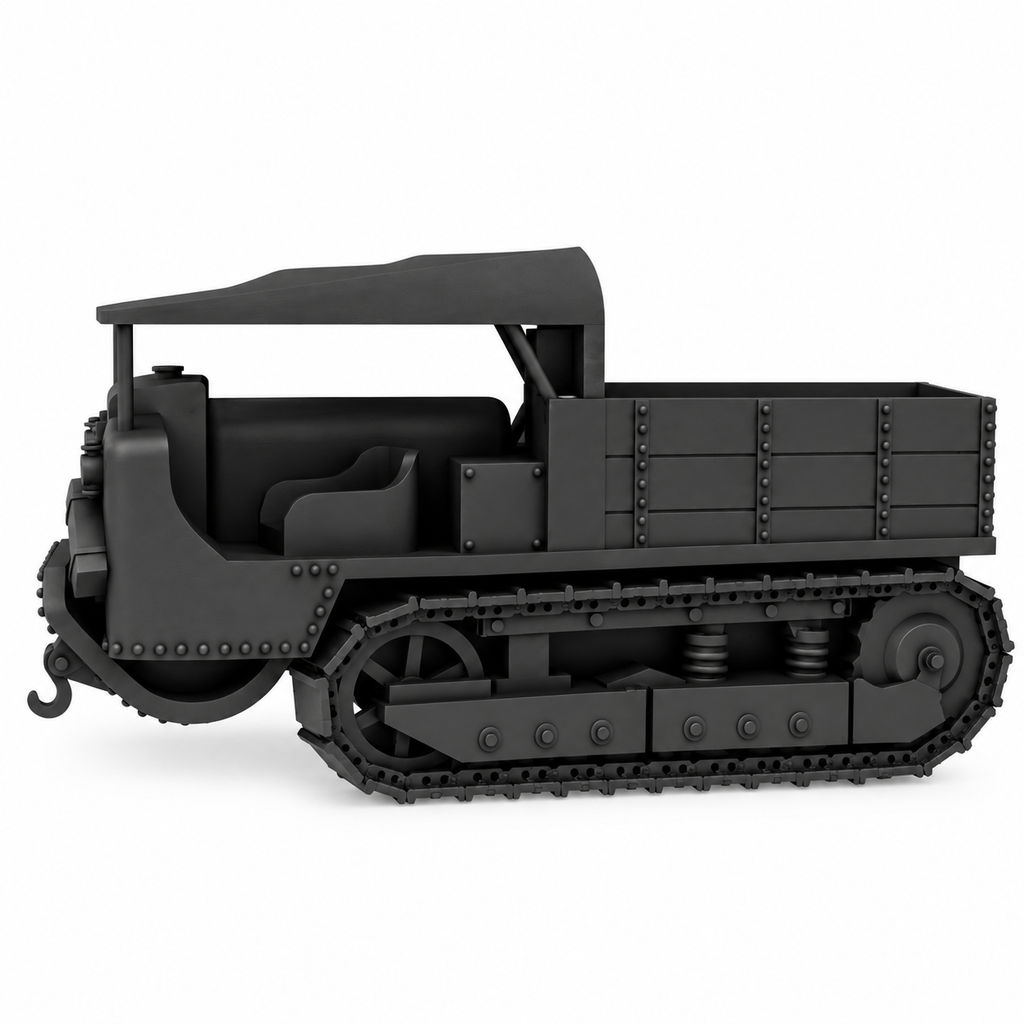 SSMODEL 1/72 1/144 Multi Scale CD Artillery Tractor Resin MODEL KIT TSS1430