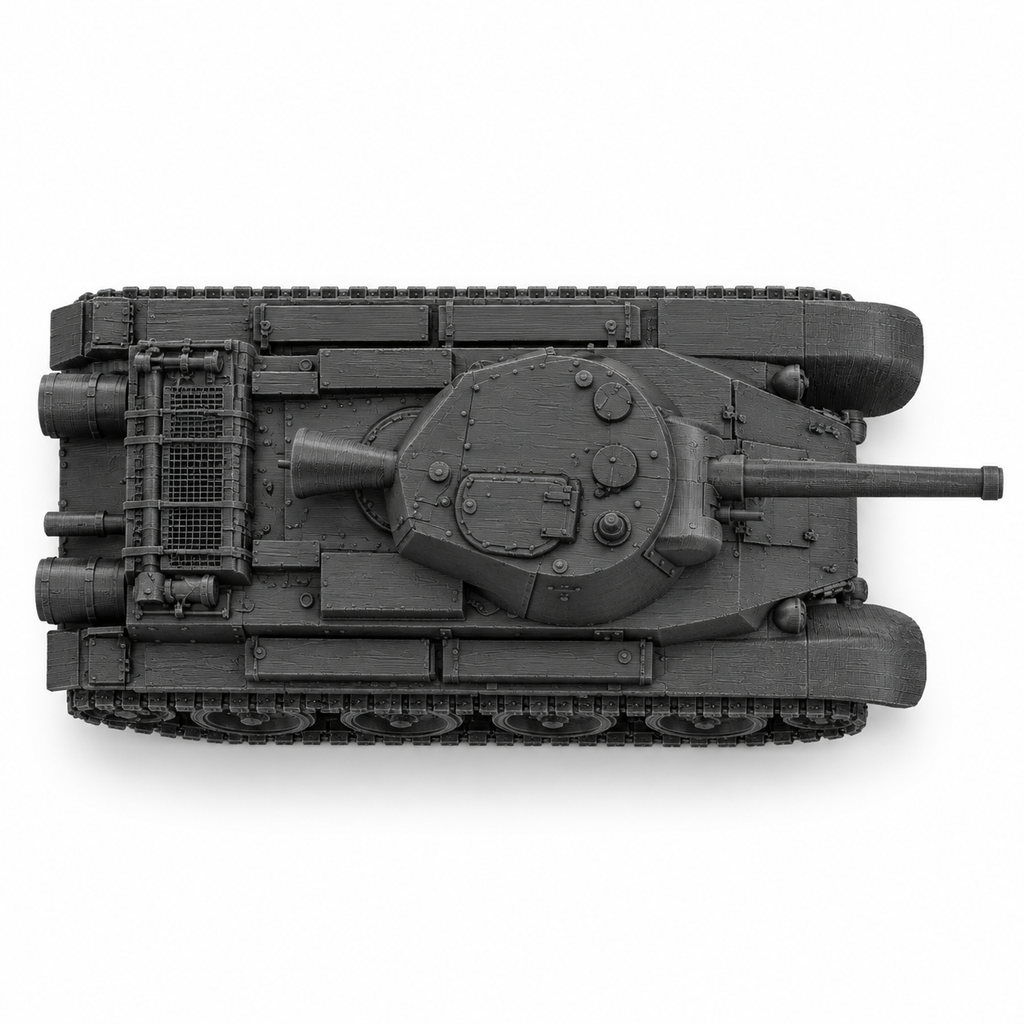 SSMODEL 1/72 1/144 Multi Scale BT-7-203Soviet Fictional Light Tank MODEL TSS0483