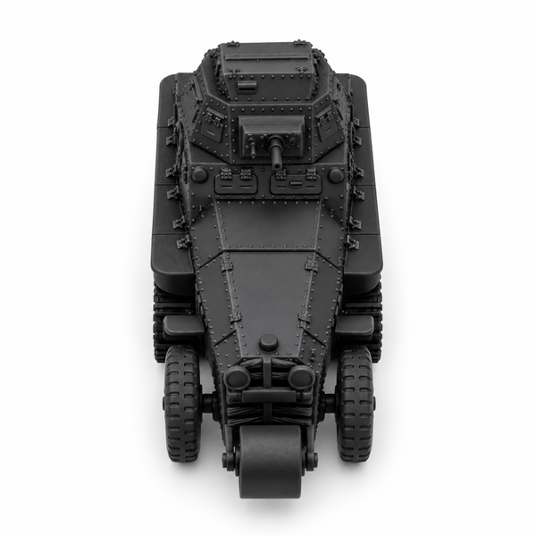 SSMODEL 1/72 1/144 AMC P16 French WWII Armoured Half-Track Resin Model  TSS1575