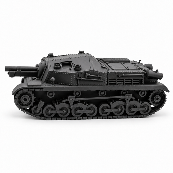 SSMODEL 1/72 1/144 Multi-Scale WWII Hungarian 43M Zrinuy II SPG Model TSS1205