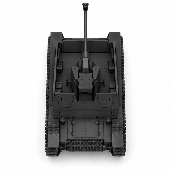SSMODEL 1/72 1/144 Flakpanzer IV 3.7cm Flak43 Mobelwagen Resin Model Kit TSS1485