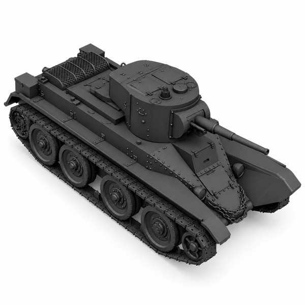 SSMODEL1/72 1/144 Multi Scale BT-5 late Tank Resin Model Kit TSS0575