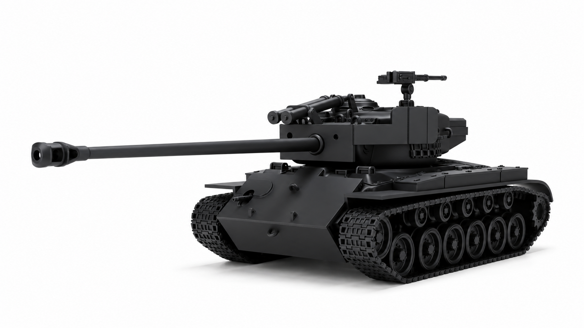 SSMODEL 1/72 1/144 Multi Scale Super Pershing T26E4 US Tank MODEL kit TSS1372 — detail view 15