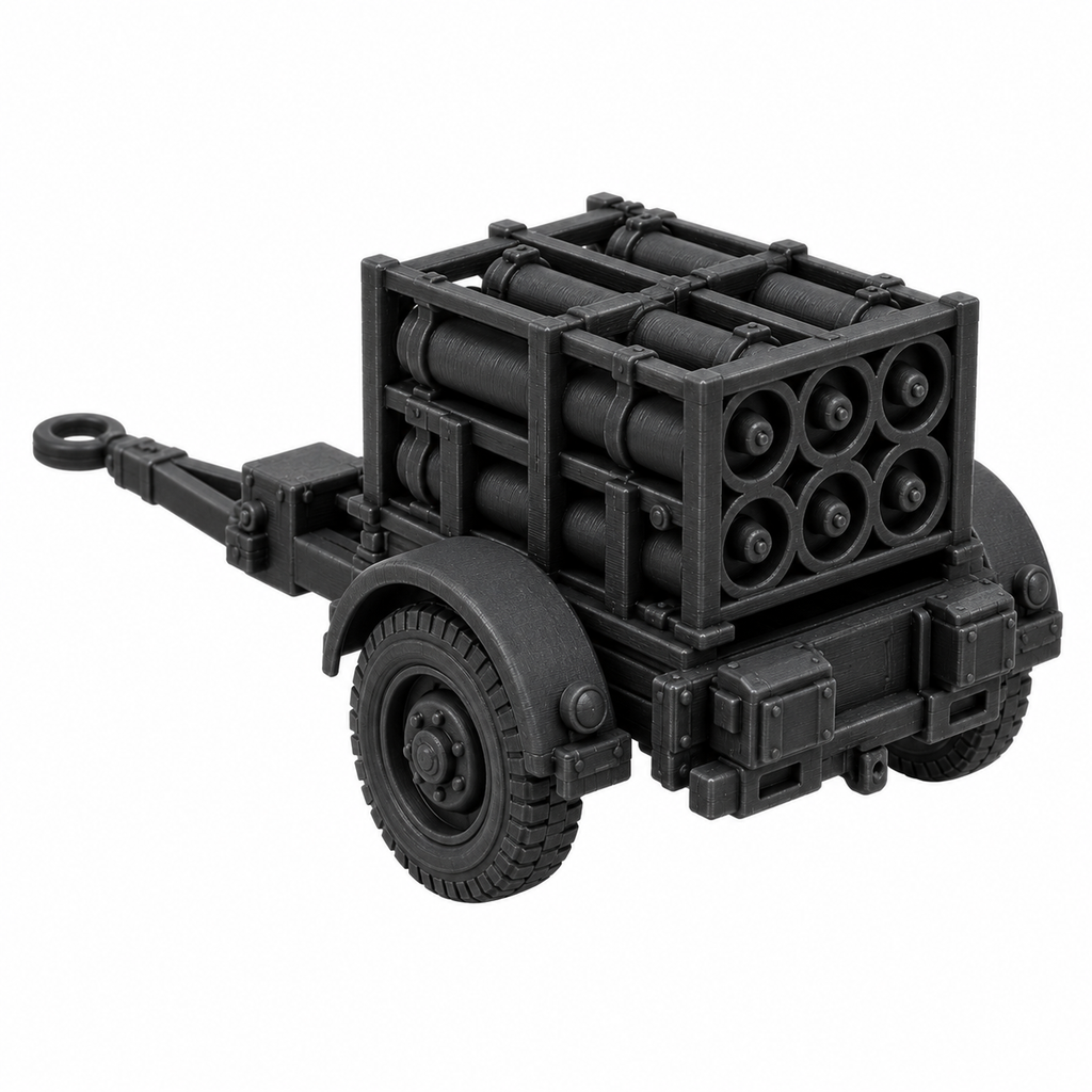 SSMODEL 1/72 1/144 28/32cm Nebelwerfer 41German rocket artillery Model TSS0176