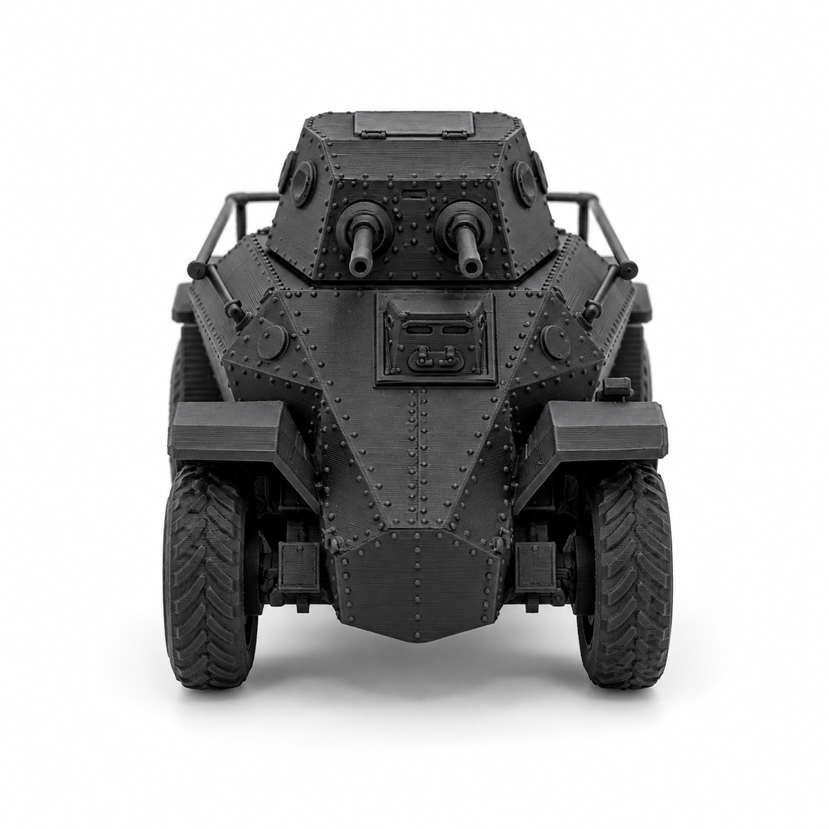 SMODEL 1/72 1/144 WWII Hungarian 39M Csaba Armoured Car Resin Model Kit TSS1217 — detail view 3