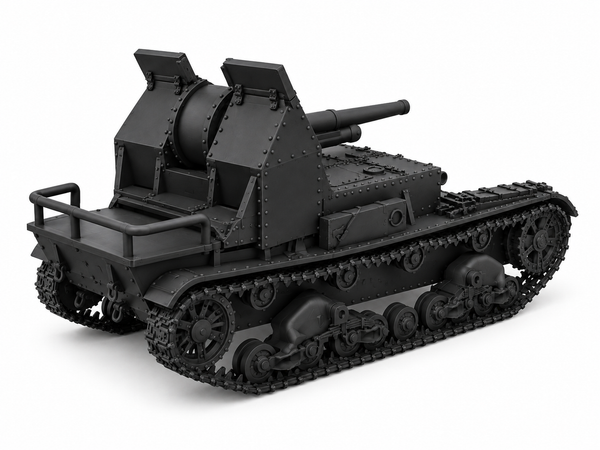 SSMODEL 1/72 1/144 Multi Scale SU-5 tank Resin Model Kit TSS0080