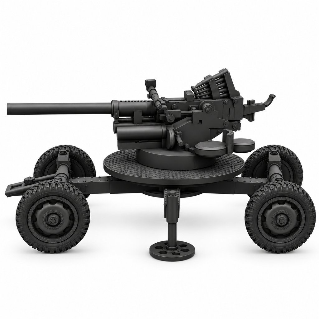 SSMODEL1/72 1/144 Multi ScaleHungarian Bofors 40mm Tank Resin Model Kit TSS0553