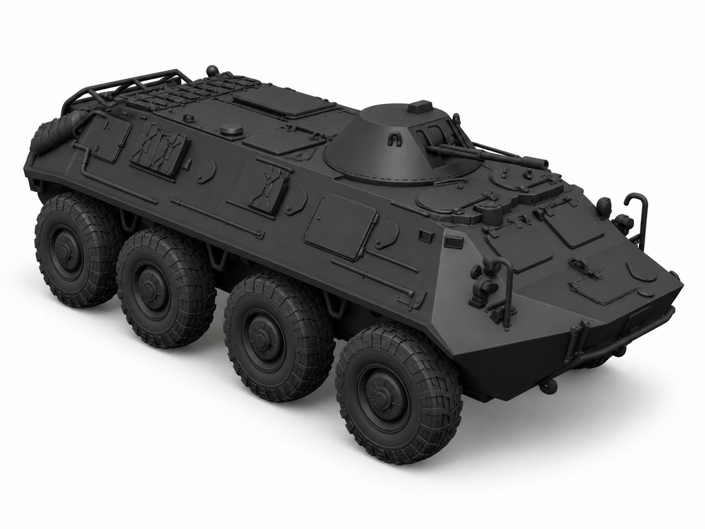 SSMODEL 1/72 1/144Multi Scale BTR-60PB Soviet coldwar APC tank Model Kit TSS0291