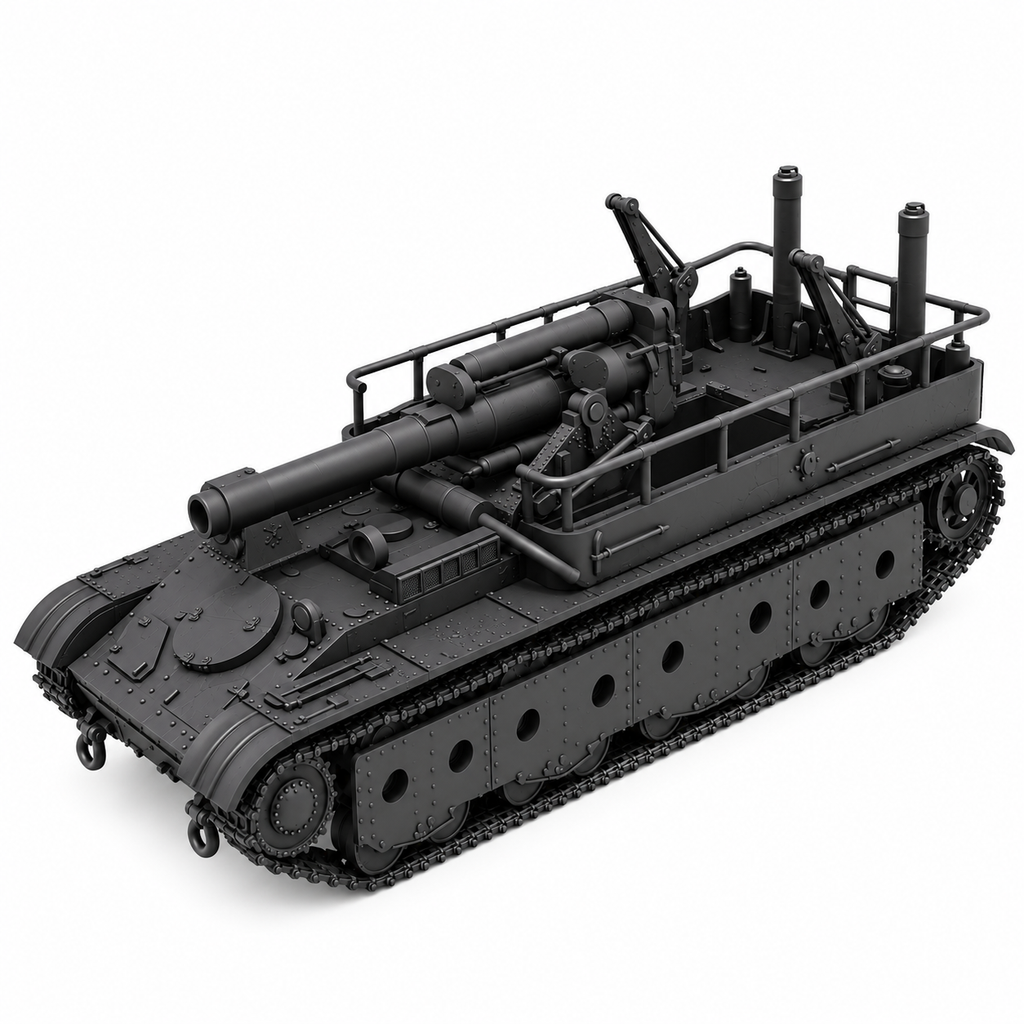 SSMODEL 1/72 1/144 Multi Scale SU-14-1 Tank Resin MODEL kit TSS0042