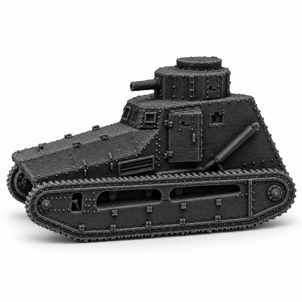 SSMODEL 1/72 1/144 Multi Scale Leichter KampfwagenII LKII Tank Model Kit TSS0731