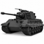 SSMODEL 1/72 1/144 Tiger II Ausf.B Sd.Kfz.182 P Turret Resin MODEL KIT TSS0991
