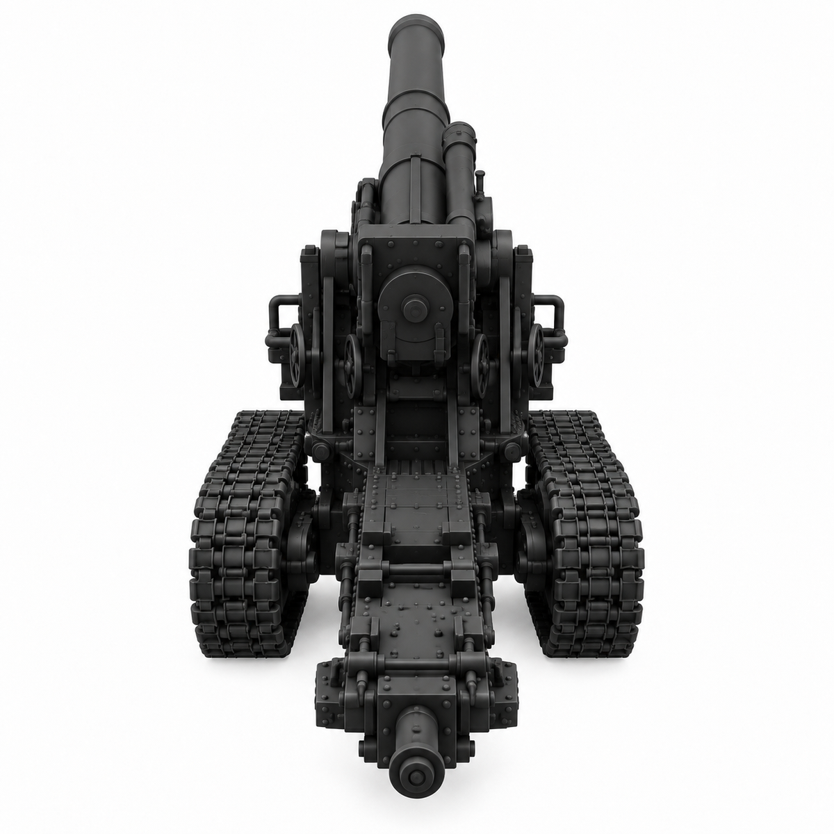 SSMODEL 1/72 1/144 Multi Scale 280mm M1939 Br-5 Heavy Mortar Tank MODEL TSS0010 — detail view 5
