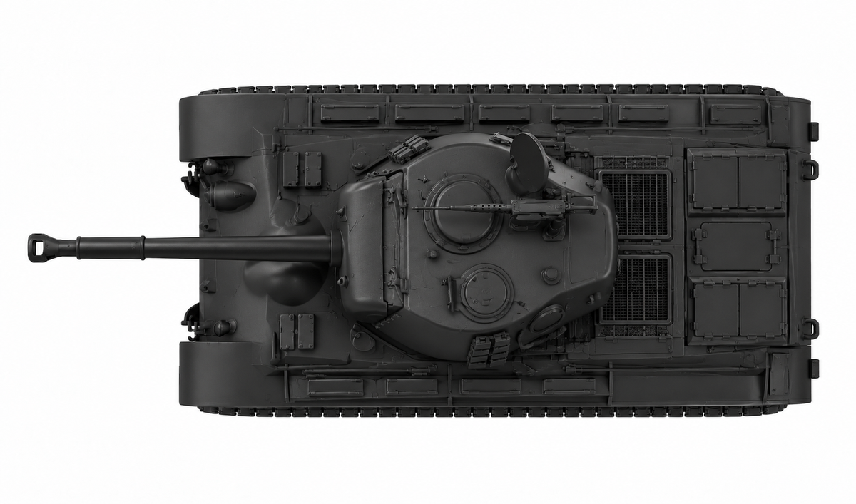 SSMODEL 1/72 1/144 Multi Scale Medium M46 Patton Tank MODEL TSS1175 — detail view 5