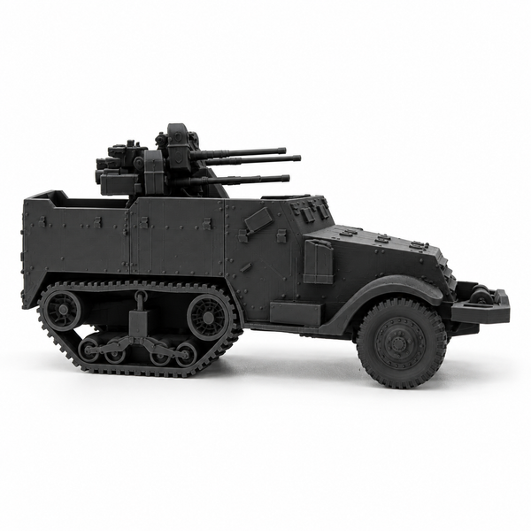 SSMODEL 1/72 1/144 Multi Scale WWII US M16 MGMC Half-track AA Model Kit TSS0876