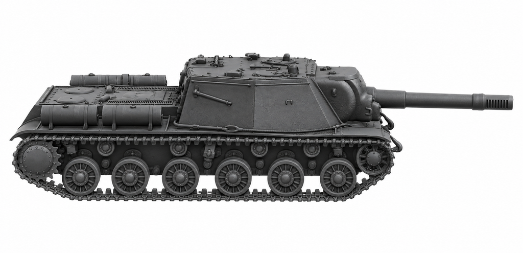SSMODEL 1/72 1/144 Multi Scale KV-13 SU-152 Soviet heavy tank MODEL kit TSS0112