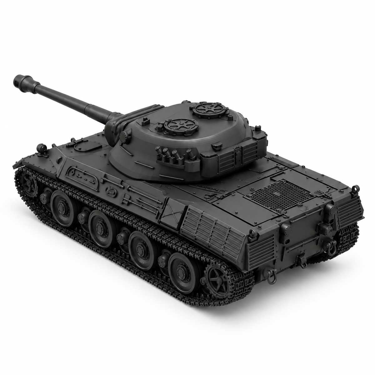SSMODEL 1/72 1/144 Pz.Kpfw. IX Leopard German postwar MBT MODEL kit TSS0326 — detail view 4