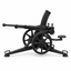 SSMODEL 1/72 1/144 WWII Japan Type 98 20mm AA Machine Cannon Resin Model TSS1001