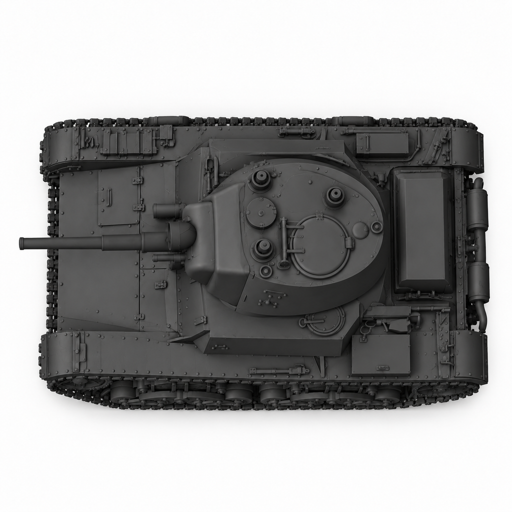 SSMODEL 1/72 1/144 T-26M T-26-5 Soviet experimental light tank Model Kit TSS0057
