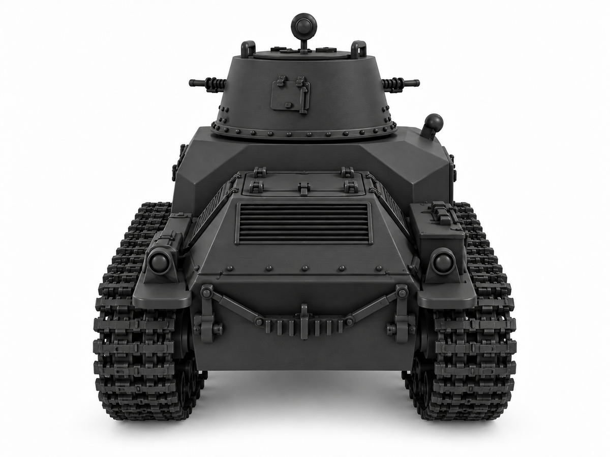 SSMODEL 1/72 1/144 Multi Scale Type 92 Jyu-Sokosha early Tank MODEL kit TSS1383 — detail view 5