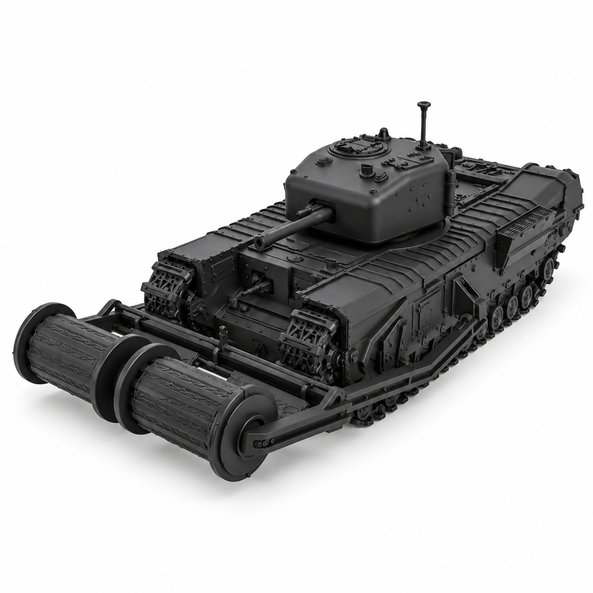 SSMODEL 1/72 1/144 Churchill AVRE Mk.IV Bobbins TypeB UK Resin MODEL KIT TSS0799 — detail view 13
