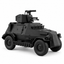 SSMODEL 1/72 1/144 WW2 Marmon-Herrington Mk.III Armored Car Resin Model TSS0892