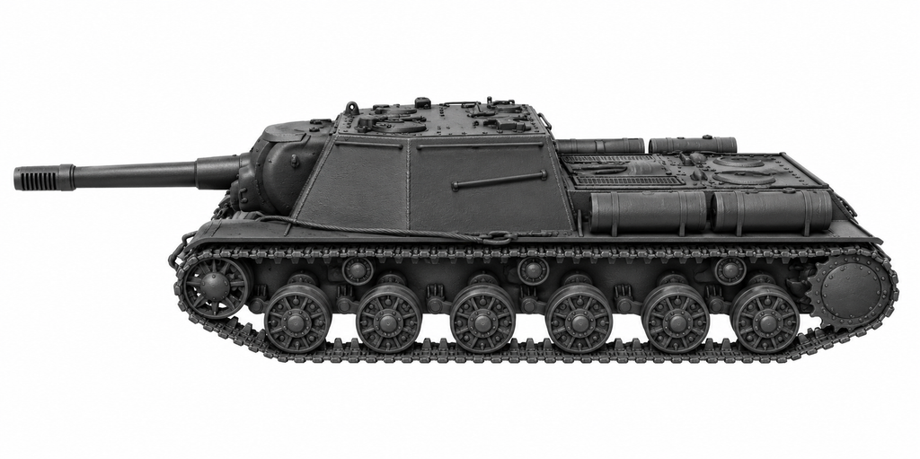 SSMODEL 1/72 1/144 Multi Scale KV-13 SU-152 Soviet heavy tank MODEL kit TSS0112