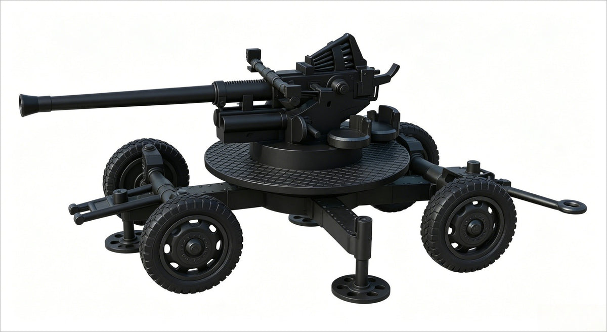 SSMODEL 1/72 1/144Multi Scale Hungarian Bofors 40mm tank Resin Model Kit TSS0263 — detail view 3