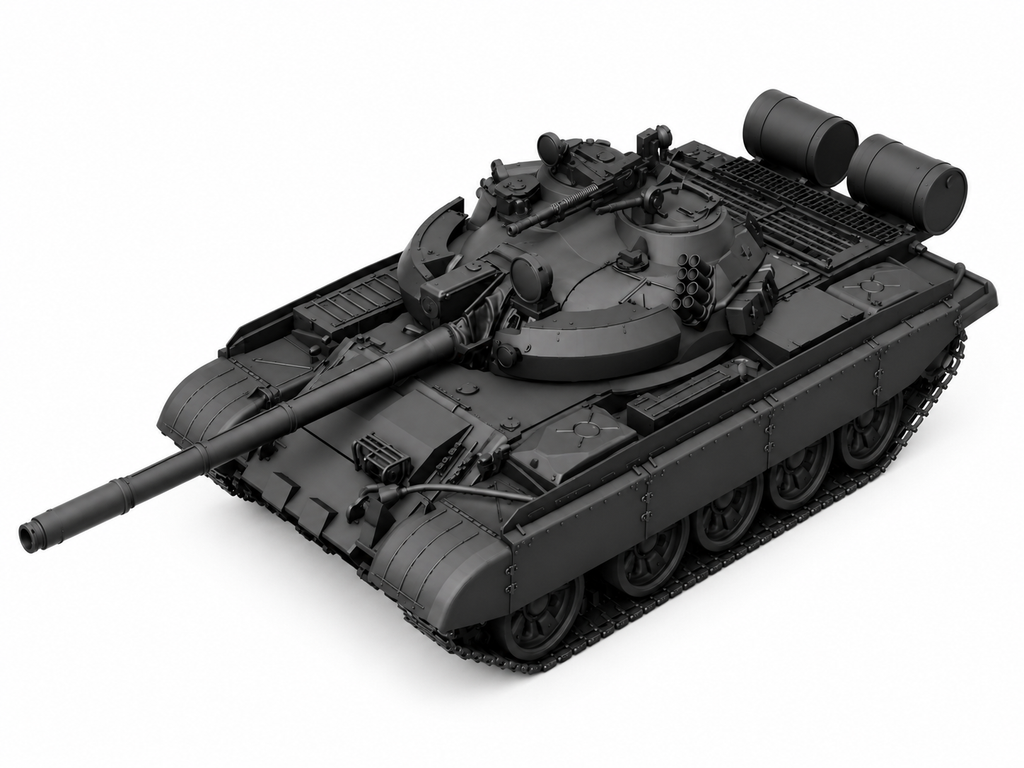 SSMODEL 1/72 1/144 Multi Scale T-55AM Soviet tank Resin Model Kit TSS0296