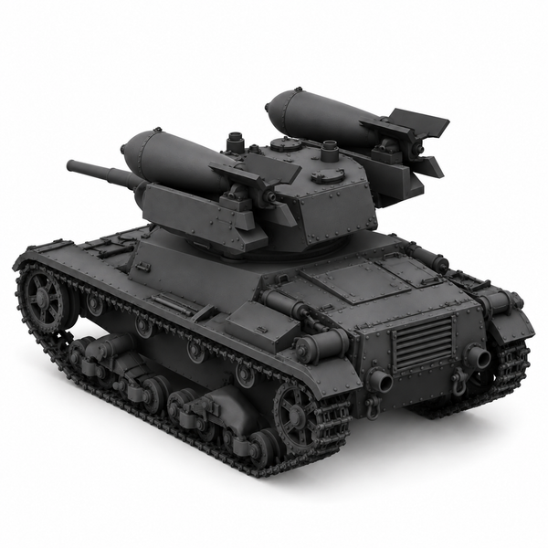 SSMODEL 1/72 1/144 Multi Scale RT-26 Soviet Rocket Tank MODEL kit TSS0400