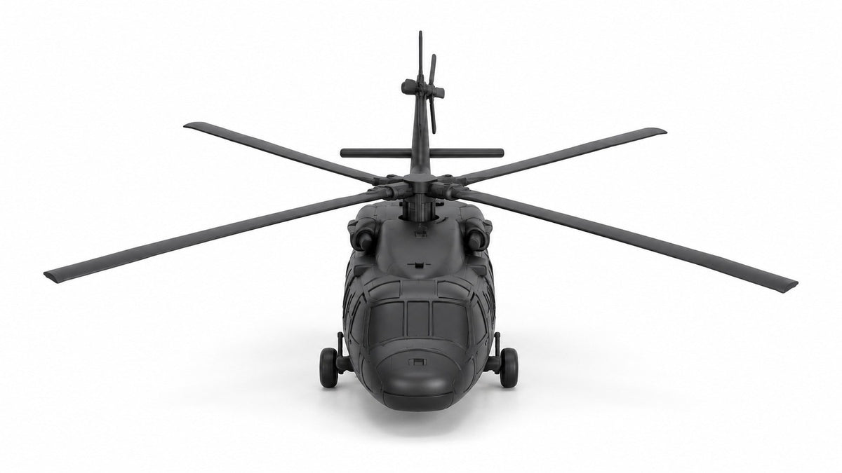 SSMODEL 1/72 1/144 Helicopter UH-60 Black Hawk US Resin Model Kit RSS0059 — detail view 2