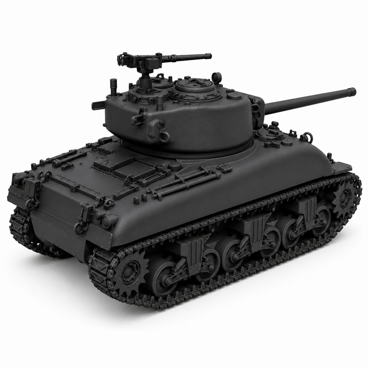 SSMODEL 1/72 1/144 Multi-Scale M4A1 76W Sherman US WWII Tank MODEL KIT TSS0208 — detail view 5