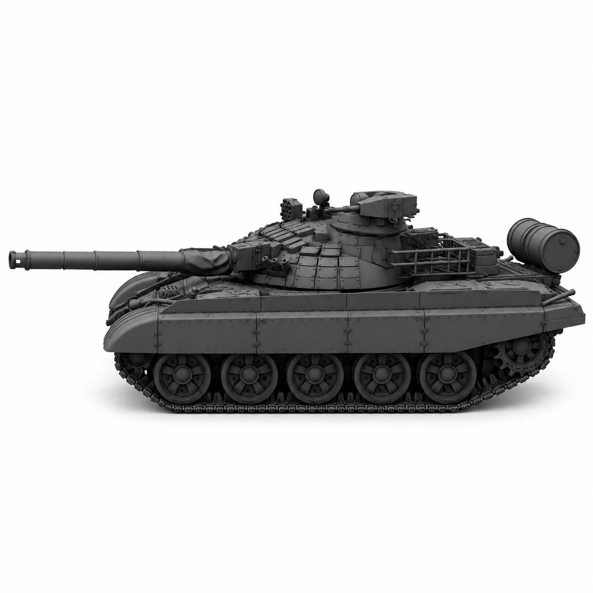 SSMODEL 1/72 1/144 Multi Scale T-62 CN120 GIAT Reforme French Tank MODEL TSS0392 — detail view 3