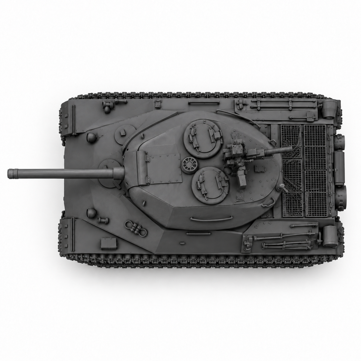 SSMODEL 1/72 1/144 Multi Scale Object 701 Resin MODEL KIT TSS0405 — detail view 2