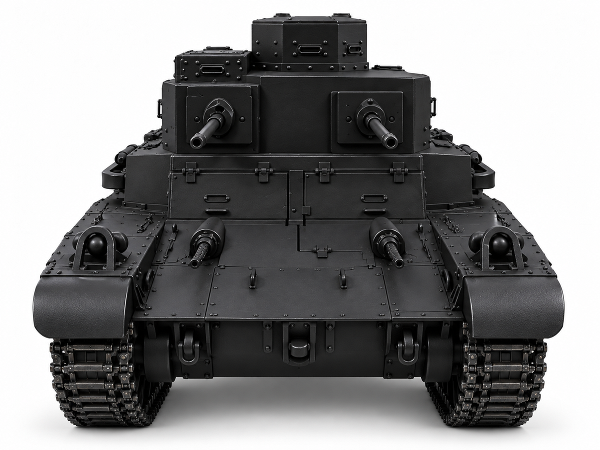 SSMODEL 1/72 1/144 Multi Scale Light M2A3 US Interwar WW2 Tank MODEL kit TSS1129 — detail view 3
