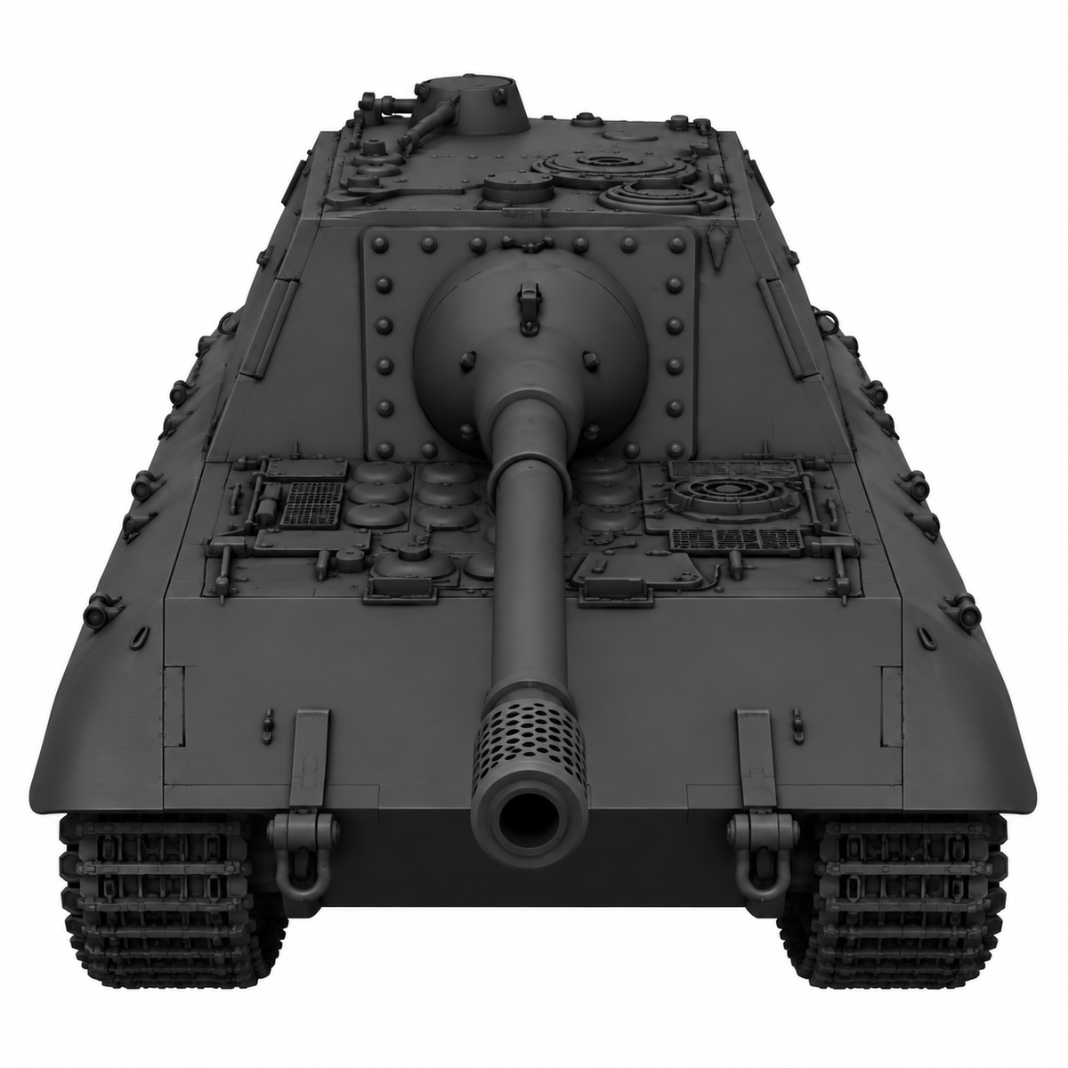 SSMODEL 1/72 1/144 Multi Scale Jagdpanzer E-100 Krokodil Tank MODEL kit TSS0345 — detail view 2