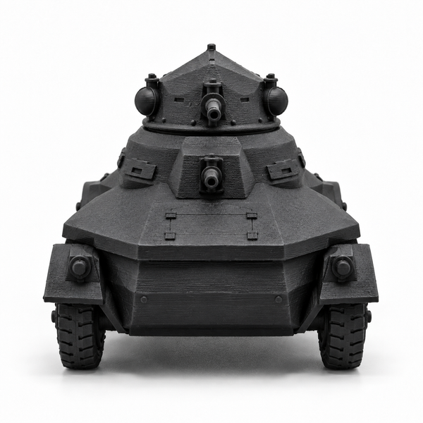SSMODEL1/72 1/144 WWII Czech PA-III OA vz.27 Armored Car Resin Model Kit TSS1214