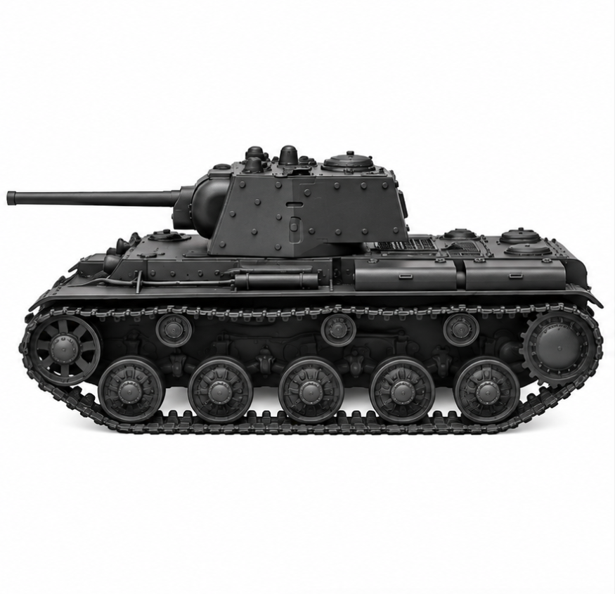 SSMODEL 1/72 1/144 Multi Scale KV-1E Soviet heavy tank MODEL kit TSS0139 — detail view 4