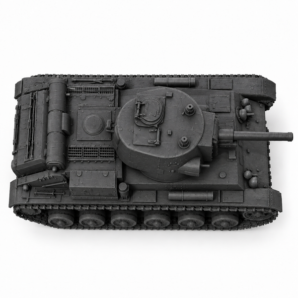 SSMODEL1/72 1/144 Multi Scale T-28bis Soviet fictional medium tank MODEL TSS0495