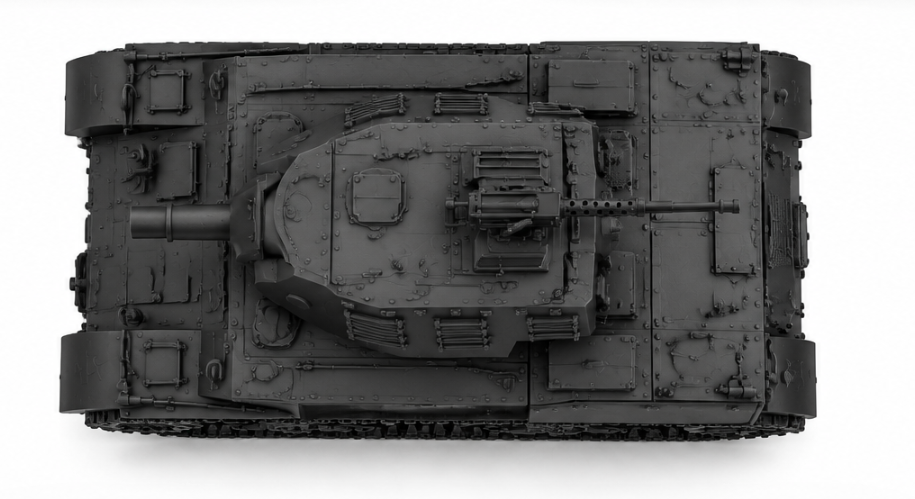 SSMODEL 1/72 1/144 M8 Howitzer Motor Carriage US Tank Resin MODEL KIT TSS1495 — detail view 5