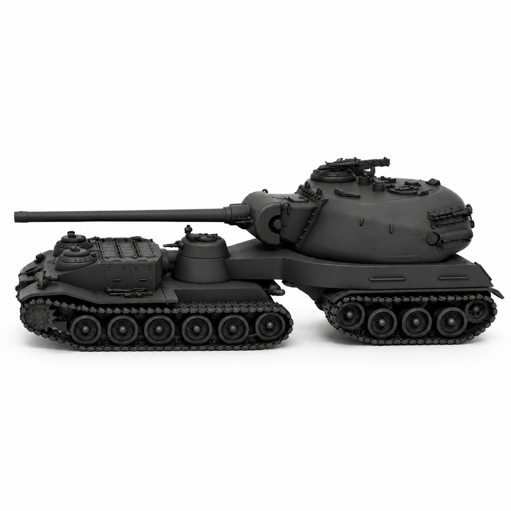 SSMODEL 1/72 1/144 Multi Scale Super Heavy Semi-trailer Tank Resin MODEL TSS0466