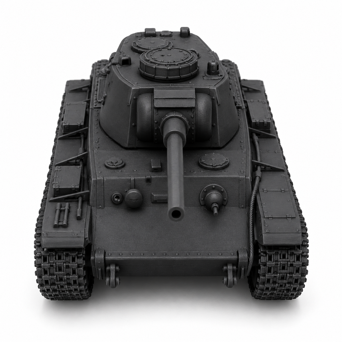 SSMODEL 1/72 1/144 Multi Scale Pz.Kpfw. KW I 756 r tank Resin Model Kit TSS0171 — detail view 2
