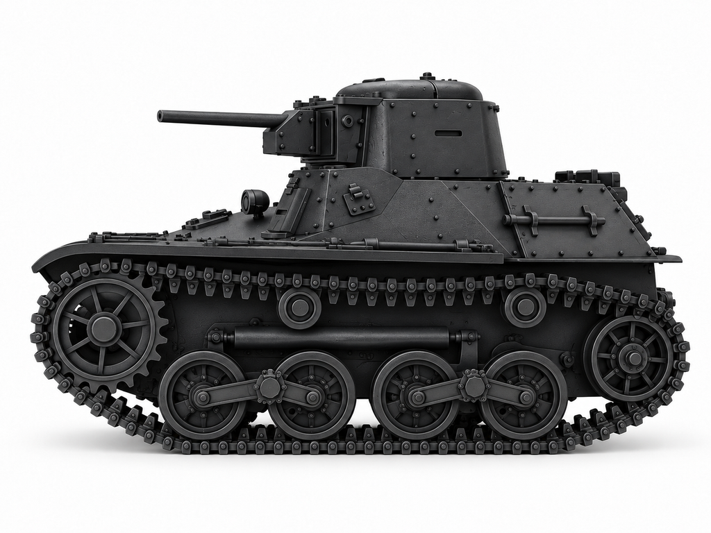 SSMODEL 1/72 1/144 Multi Scale Type 97 Te-Ke Tank Resin MODEL kit TSS1399