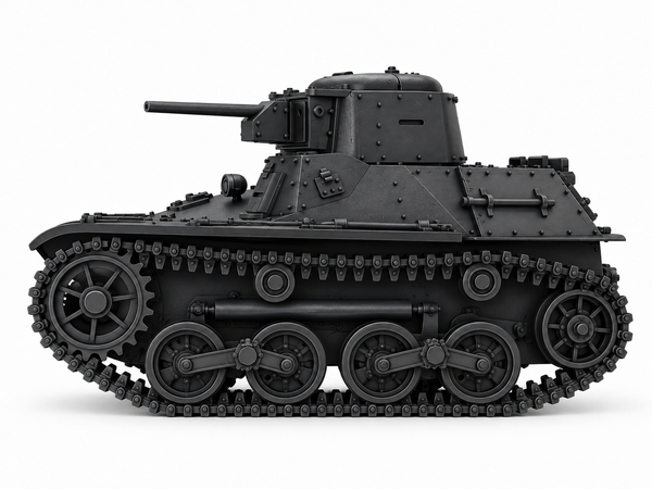 SSMODEL 1/72 1/144 Multi Scale Type 97 Te-Ke Tank Resin MODEL kit TSS1399