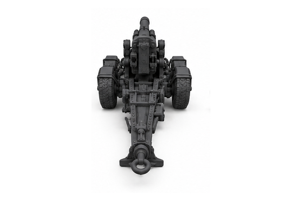 SSMODEL 1/72 1/144 Multi Scale 203mm B4M Howitzer Resin Model Kit TSS0295