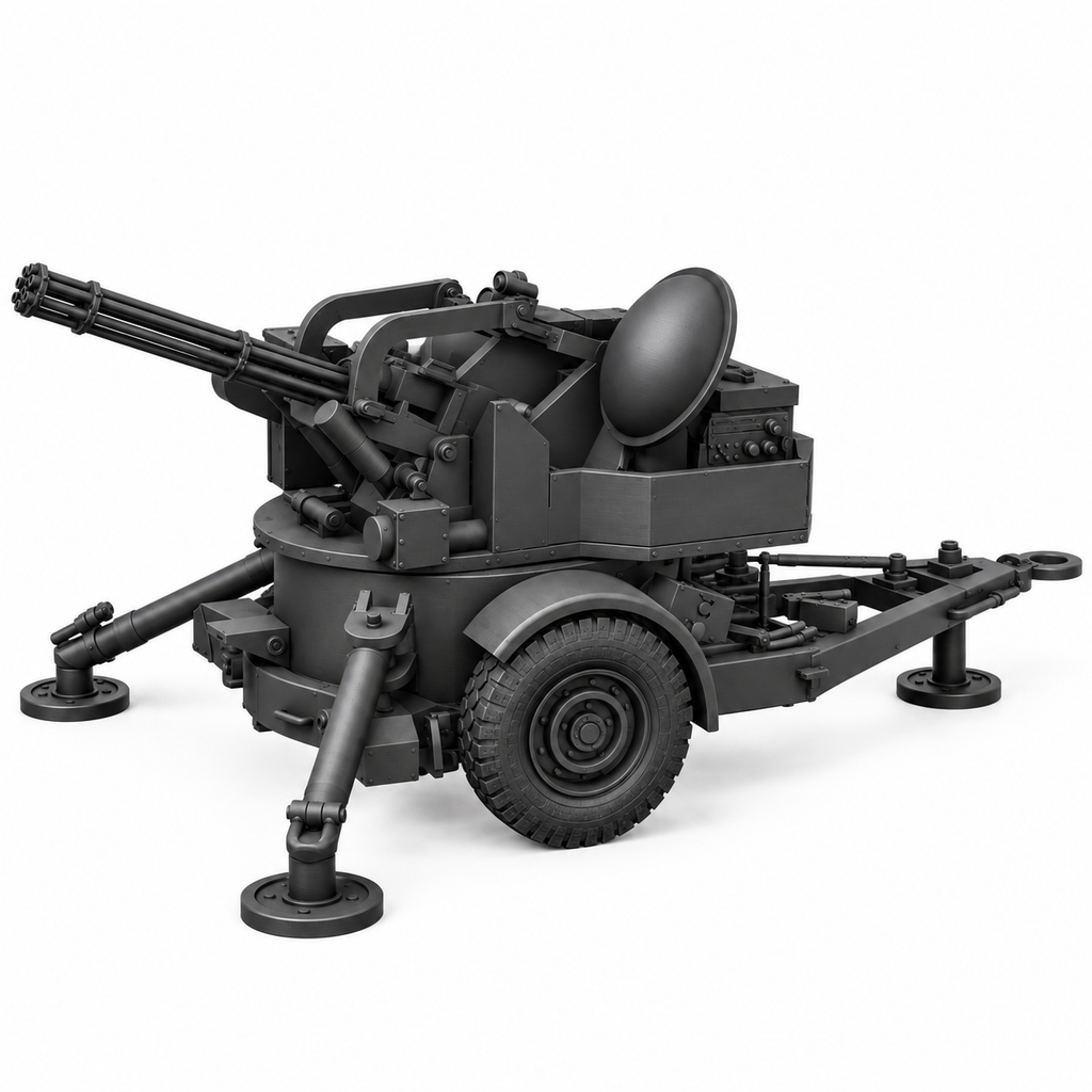 SSMODEL 1/72 1/144 Multi Scale M167 Vulcan Air Defense System VADS Model TSS0429
