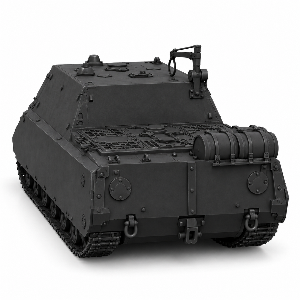 SSMODEL 1/72 1/144 Multi Scale Sturmmaus tank Resin MODEL KIT TSS0469