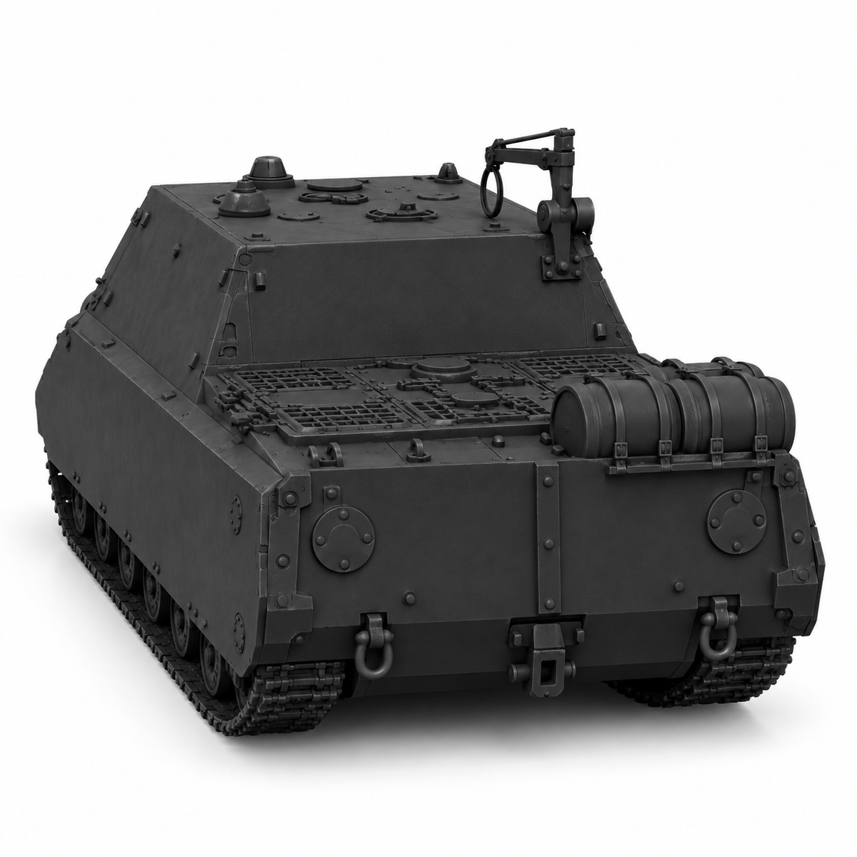 SSMODEL 1/72 1/144 Multi Scale Sturmmaus tank Resin MODEL KIT TSS0469 — detail view 3